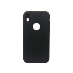 I PHONE XR SOFT LOGO CUT COVER